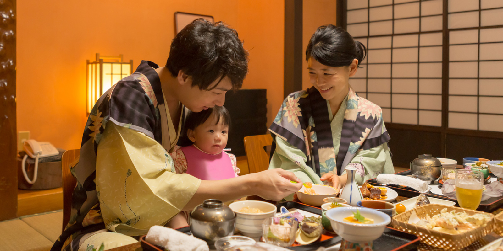 周りを気にせずお部屋食