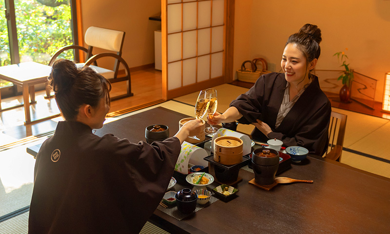 お部屋でのご夕食