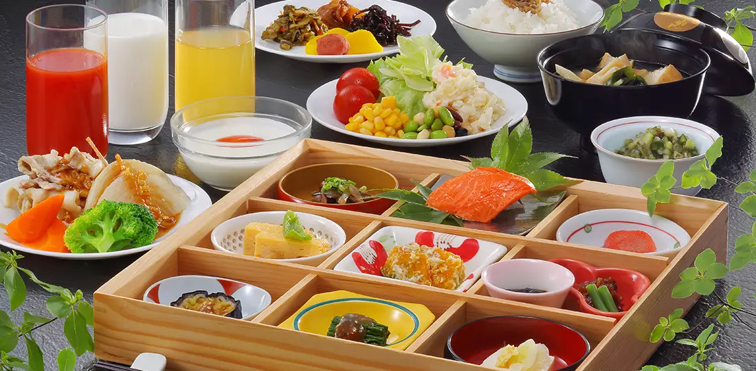 ごはんが進む、体に優しい朝食。