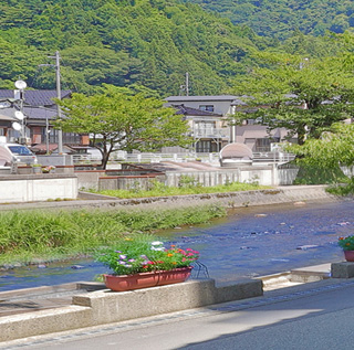 温海の自然な景色